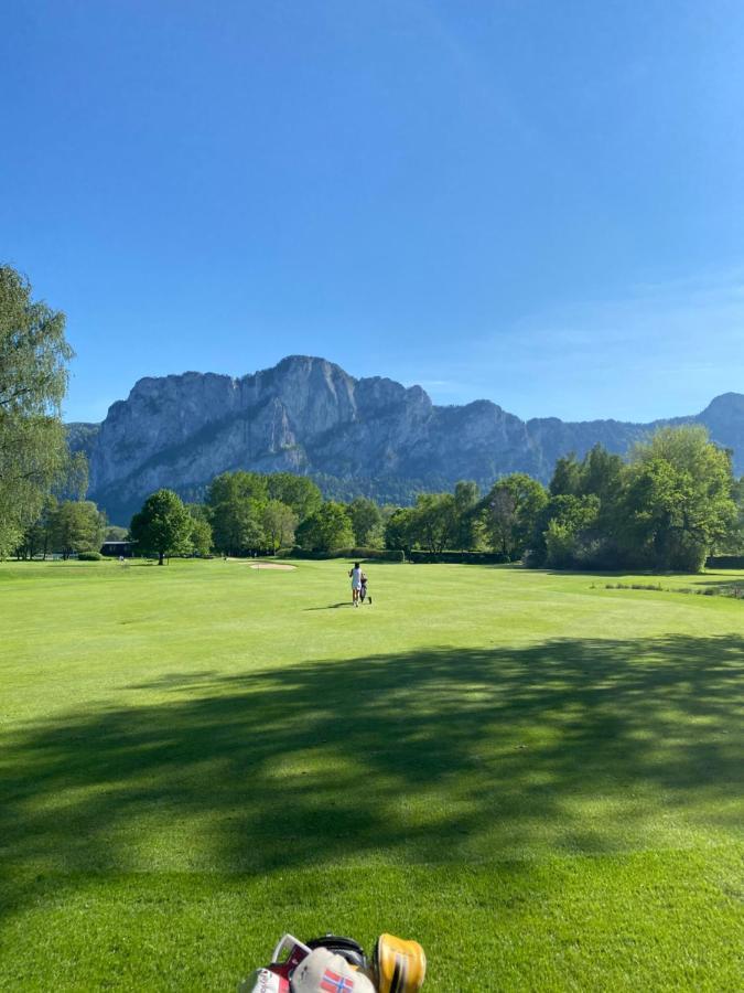 Die Feelgood-Wohnung Am Mondsee Luaran gambar